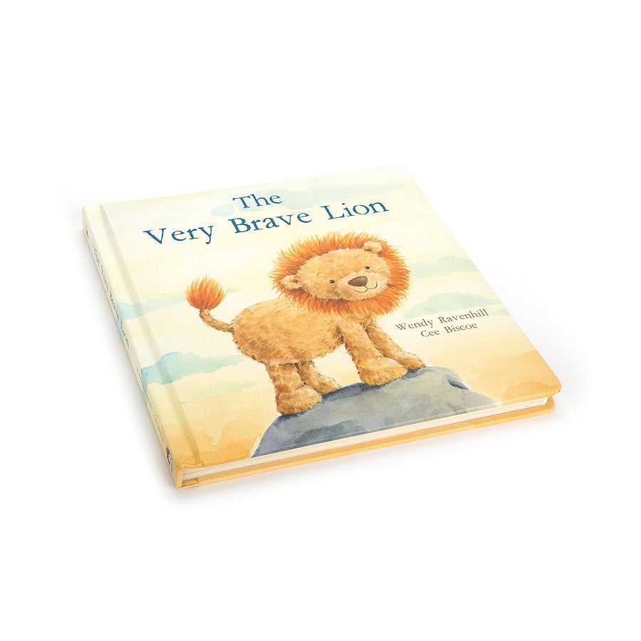 The Very Brave Lion Board Book JellyCat