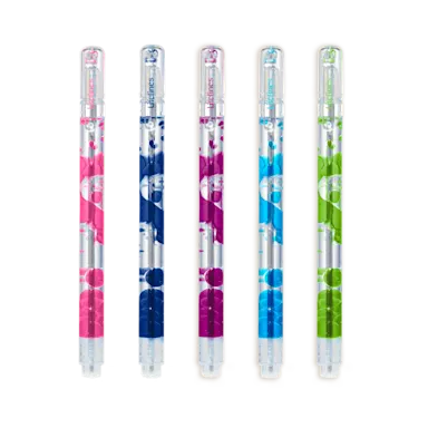 Scented Lava Gel Pen Set 5pk Brights
