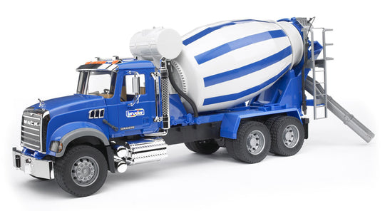 Bruder 02814 MACK Granite Cement Mixer