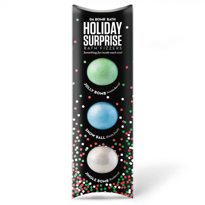 Da Bomb Bath Fizzers Jolly Snow Ball Jingle 3-Pack