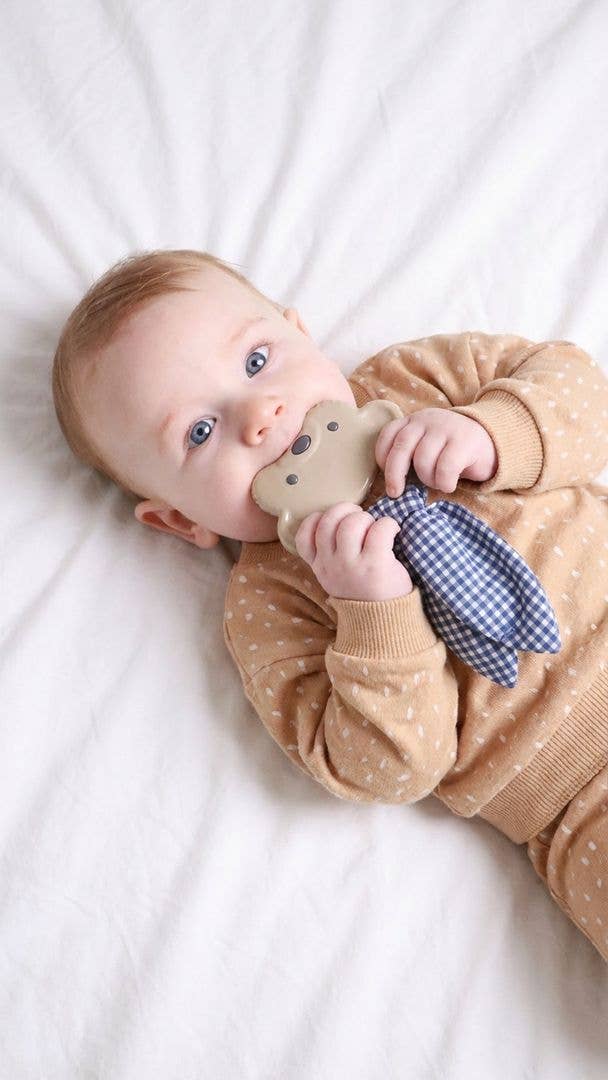 Bear Crinkle Crew Infant Teether