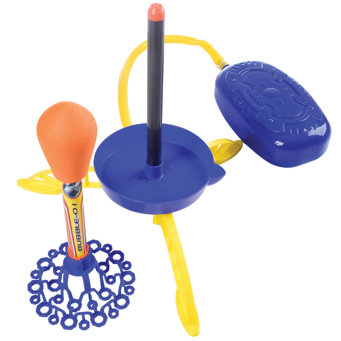 Bubslor Racket Bubble Rocket Stomp Launcher - No Battery Outdoor Toy for Kids ...