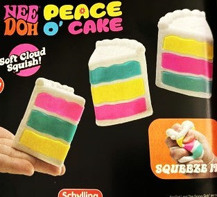 NeeDoh Piece of Cake Peace O Cake