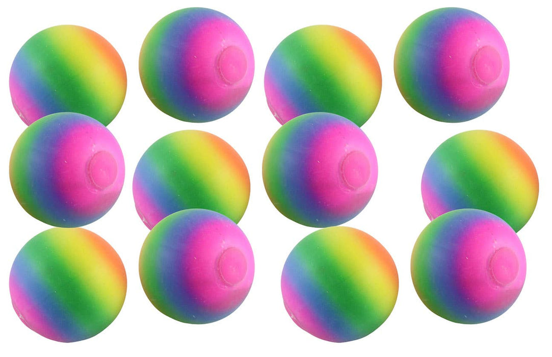 Single 1.75" Rainbow Doh Filled Stress Ball - Glob Balls Squishy OT
