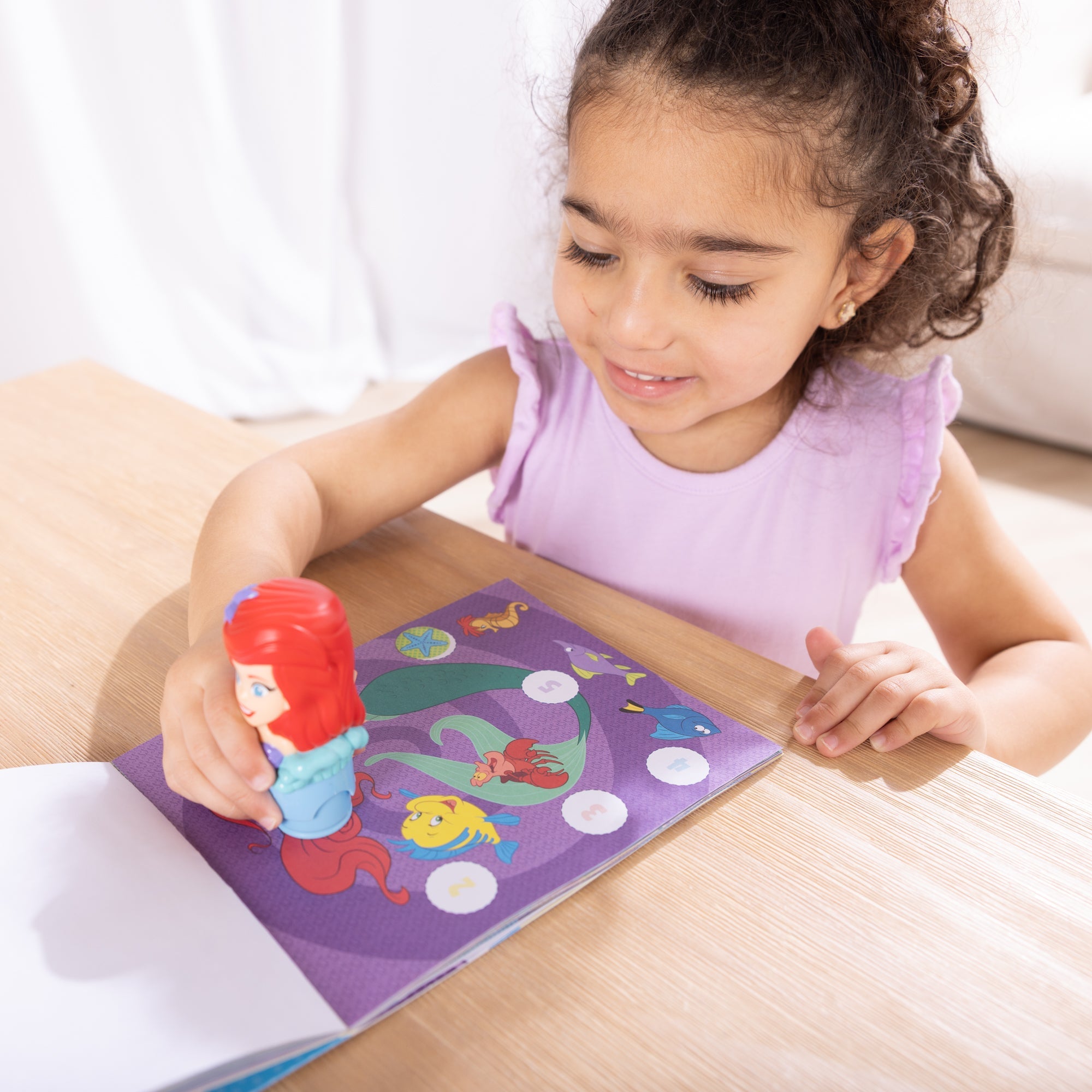 Melissa & Doug Sticker WOW! Activity Pad and Sticker Stamper Ariel