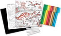 Color by Number Dino