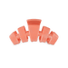 TELETIES Classic Dreamsicle Small Claw Clip Orange