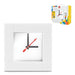 IQHK LEGO Time MOC 6x24 Wall Clock White 53771