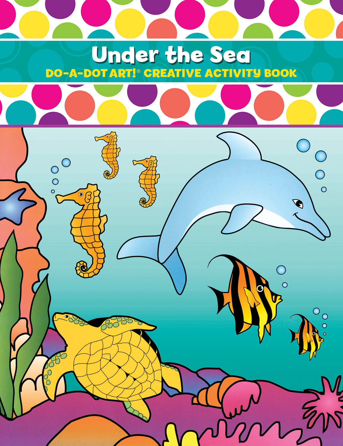 Do A Dot Sea Animal Creative Art Book