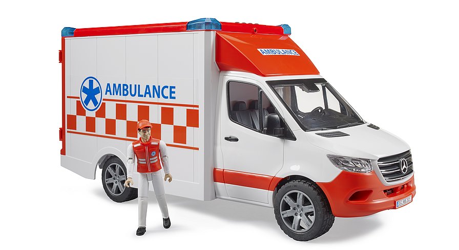 Bruder Ambulance Sprinter Driver