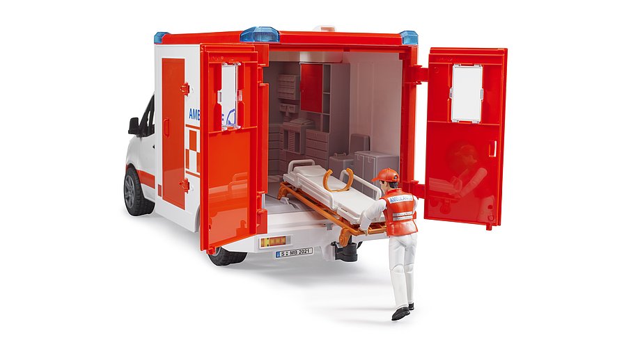 Bruder Ambulance Sprinter Driver