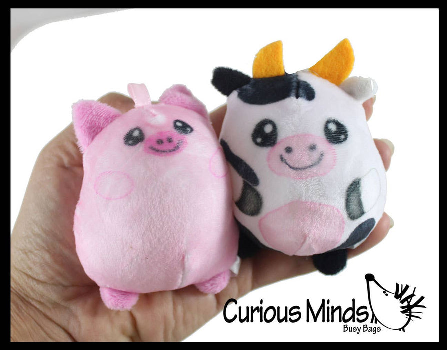 Single Plush Farm Animal Sugar Ball