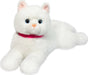 Douglas Alba White Cat Deluxe Laying Plush Toy