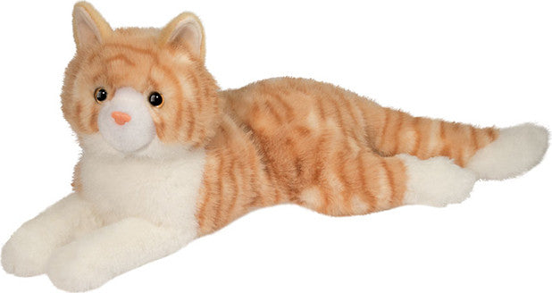 Douglas Juliette Soft Persian Cat Plush Toy Orange