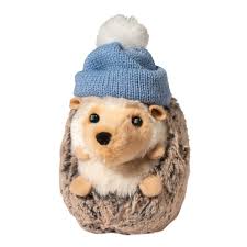 Spunky Hedgehog With Winter Hat