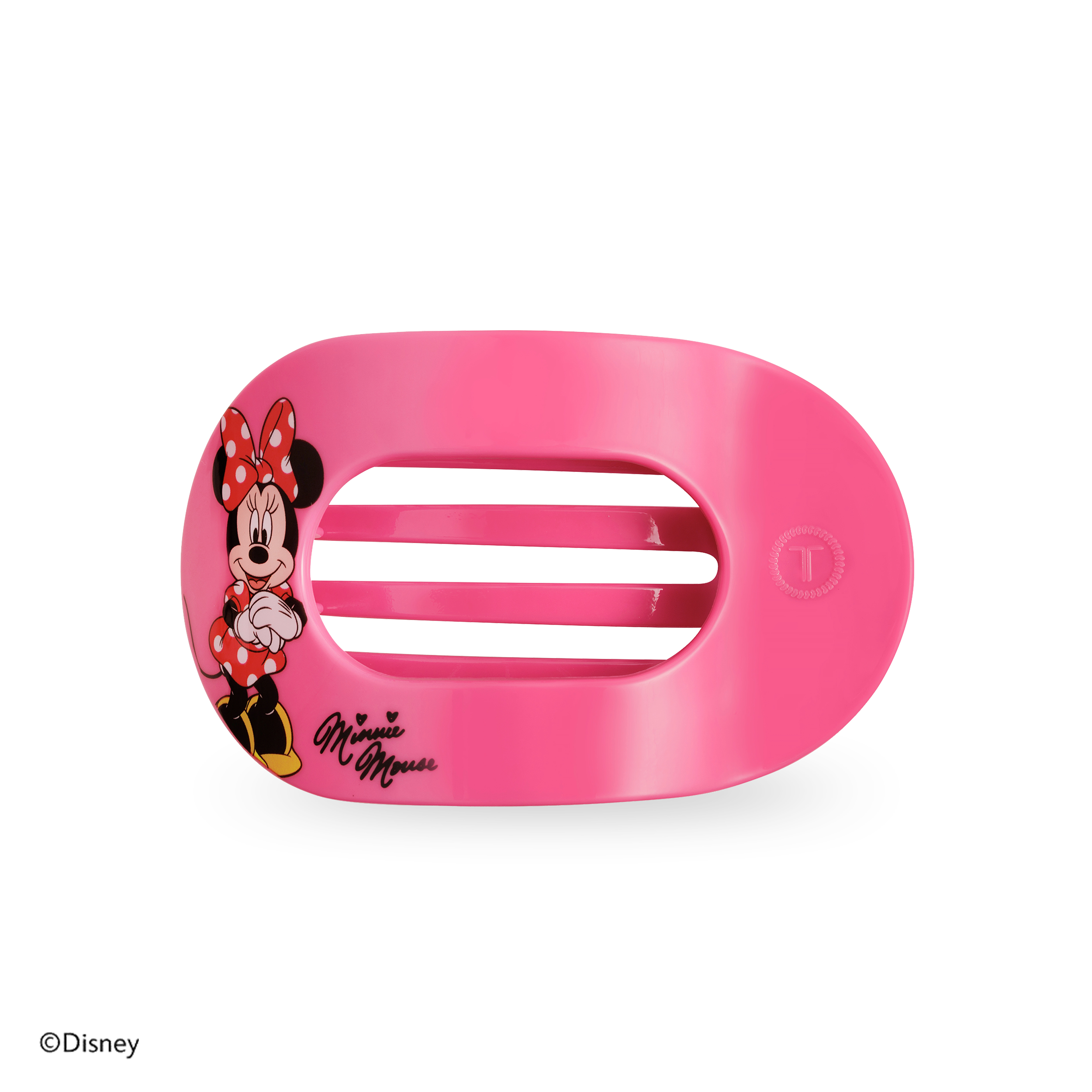Flat Round Hair Clip | Medium | Minnie Mouse