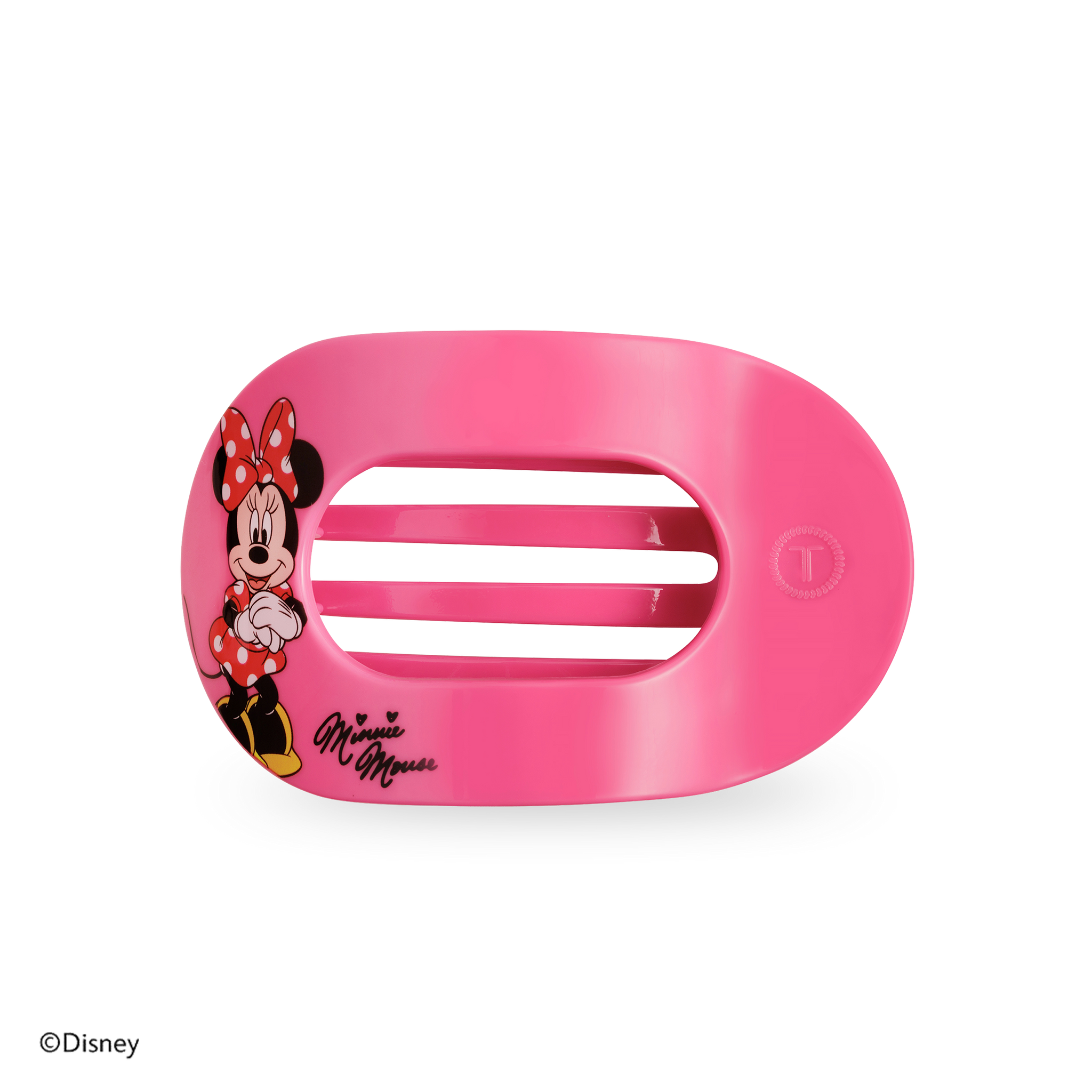 Flat Round Hair Clip | Medium | Minnie Mouse