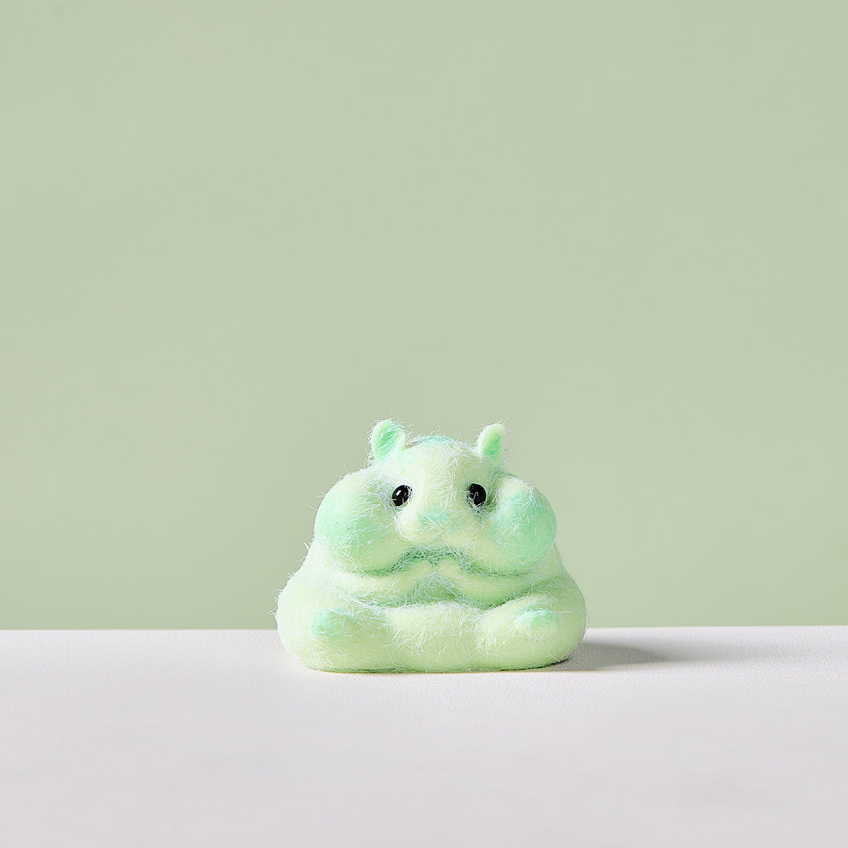 Flocked Hamster Taba Squishy