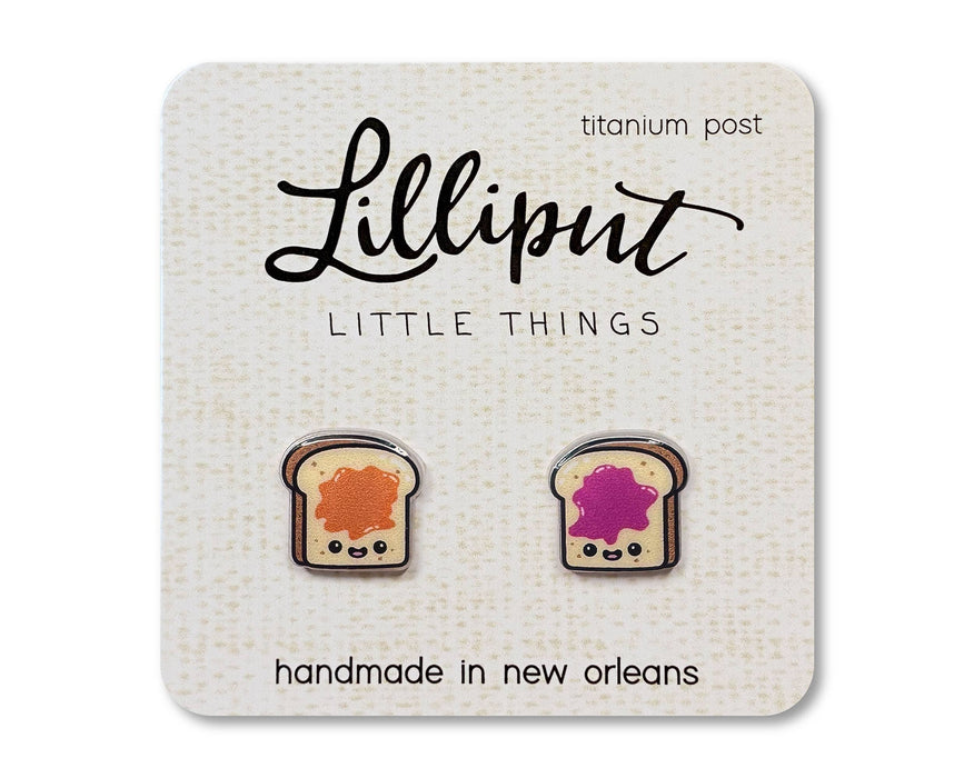 Kawaii PB & J Earrings