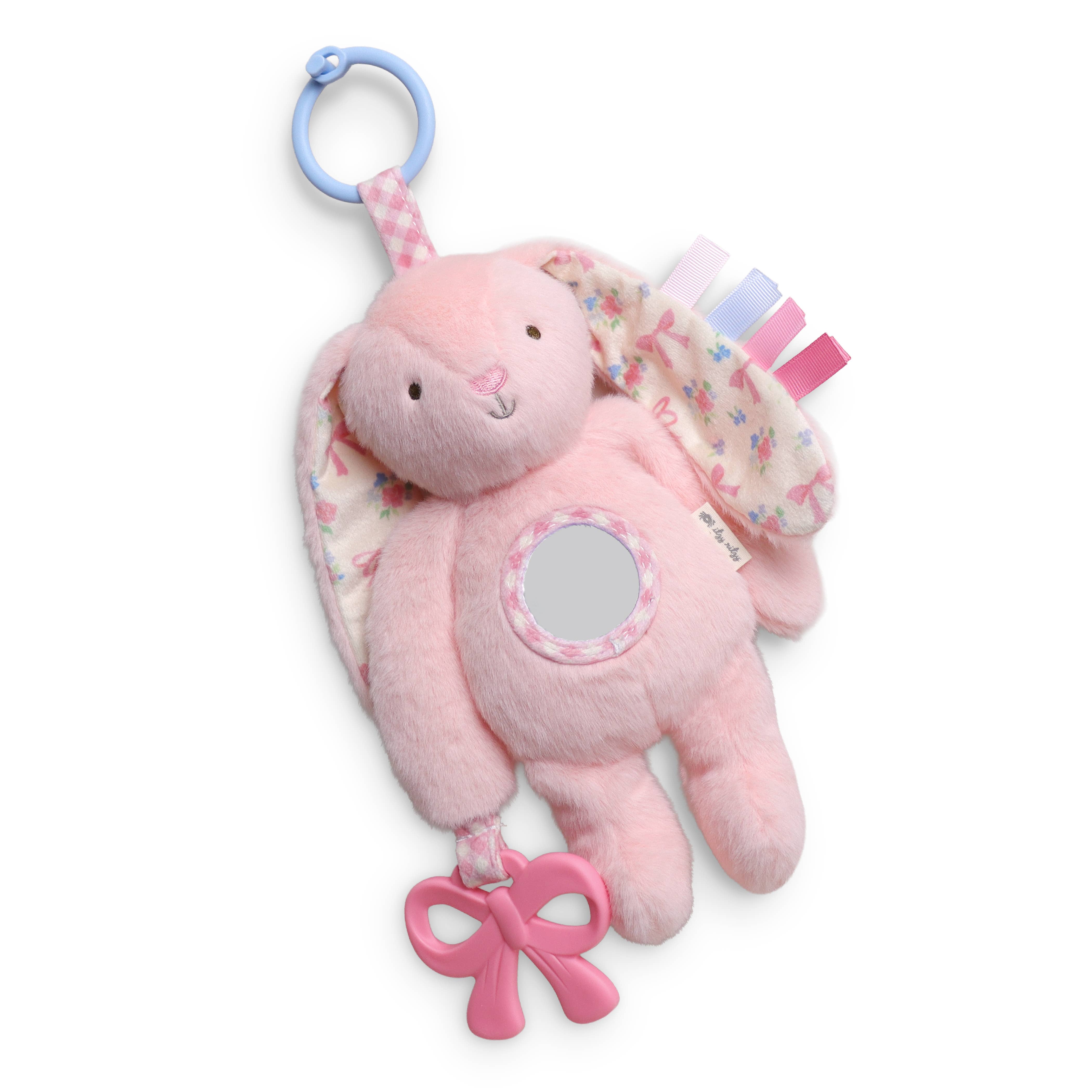 Pink Bunny Bitzy Traveler Infant Toddler