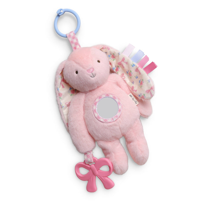 Pink Bunny Bitzy Traveler Infant Toddler