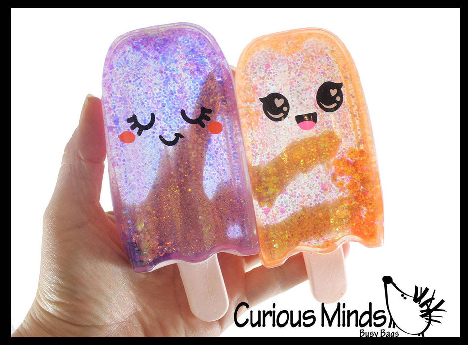Large 4.5" Popsicle Shaped Ball - Thick Glue/Gel