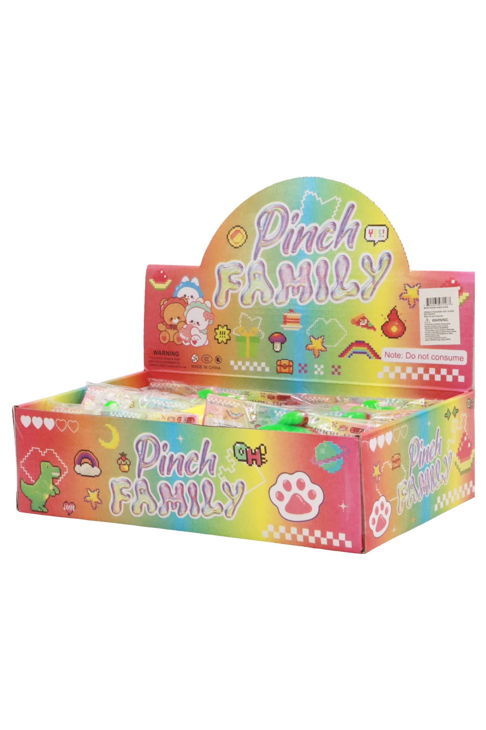 Fruit Variety Sticky Mochi Squishy Bag