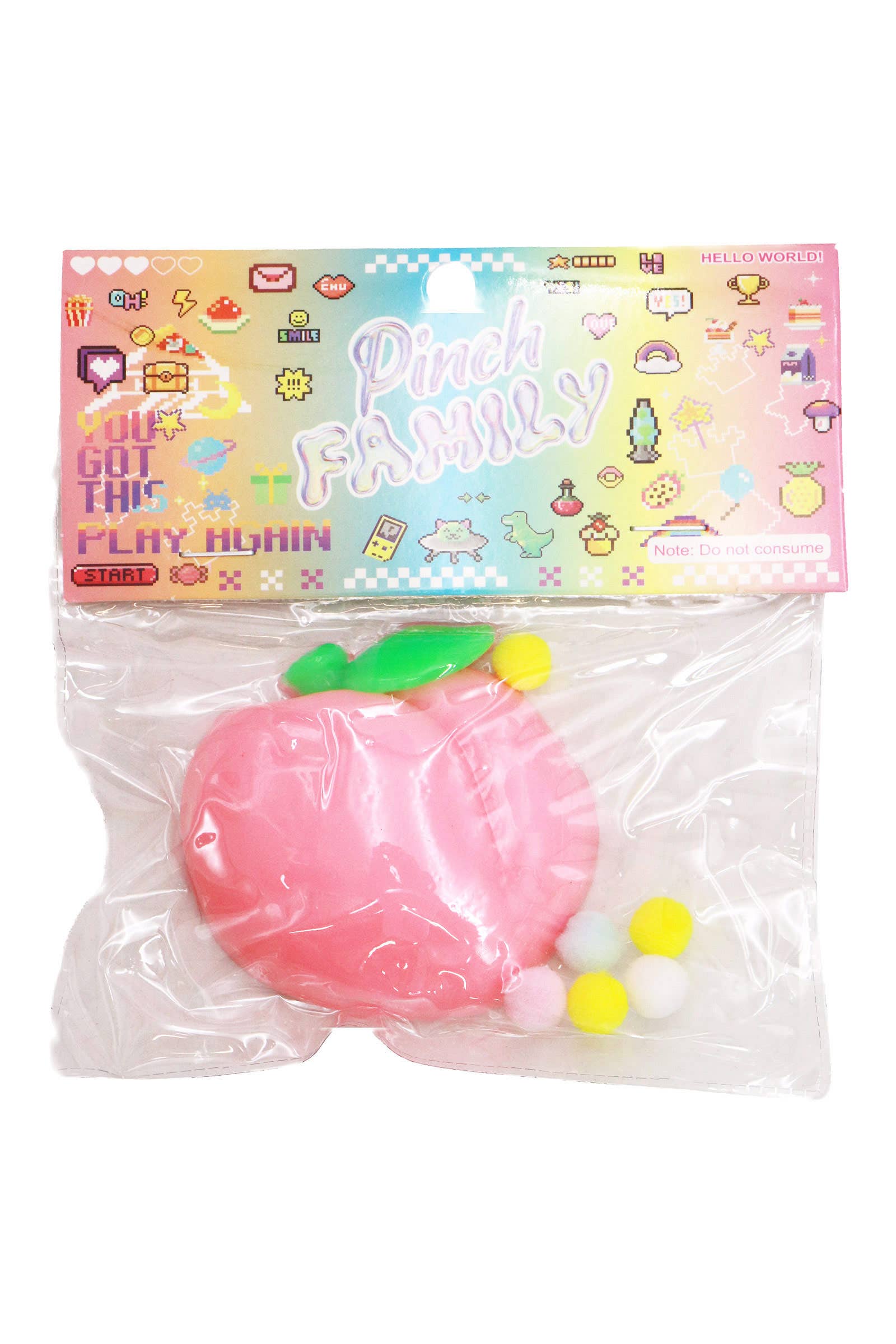 Fruit Variety Sticky Mochi Squishy Bag