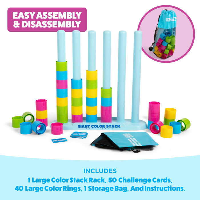 What Do You Meme? Giant Color Stack Challenge Game