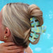 Teleties Large Claw Clip By the Sea Shore Hair Accessory