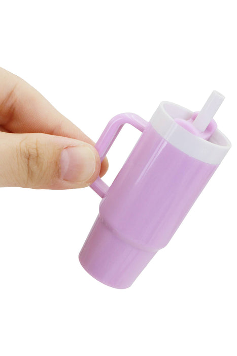 Mini Pastel Tumbler Cup Tinted Lip Balm - 24 Pcs
