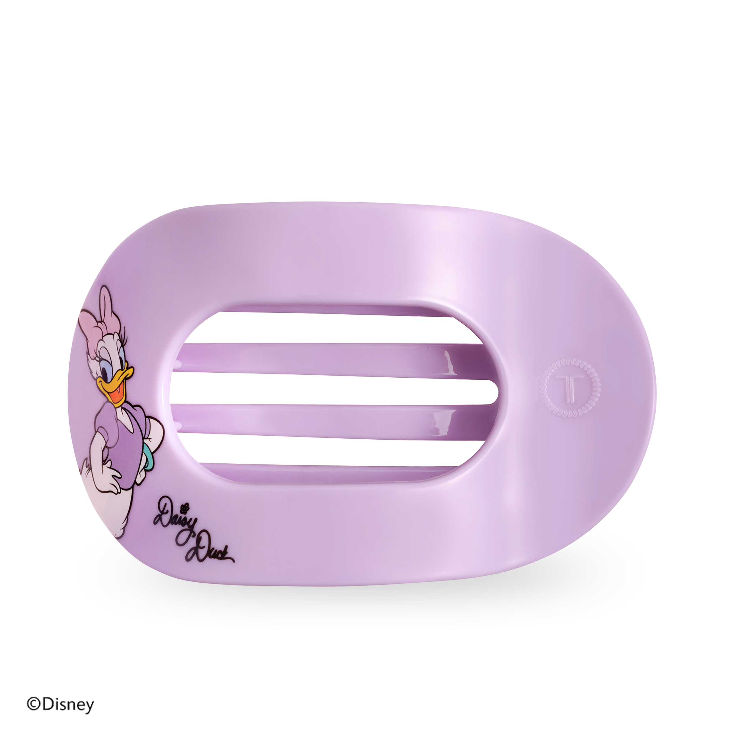 Flat Round Hair Clip | Large | Daisy Duck