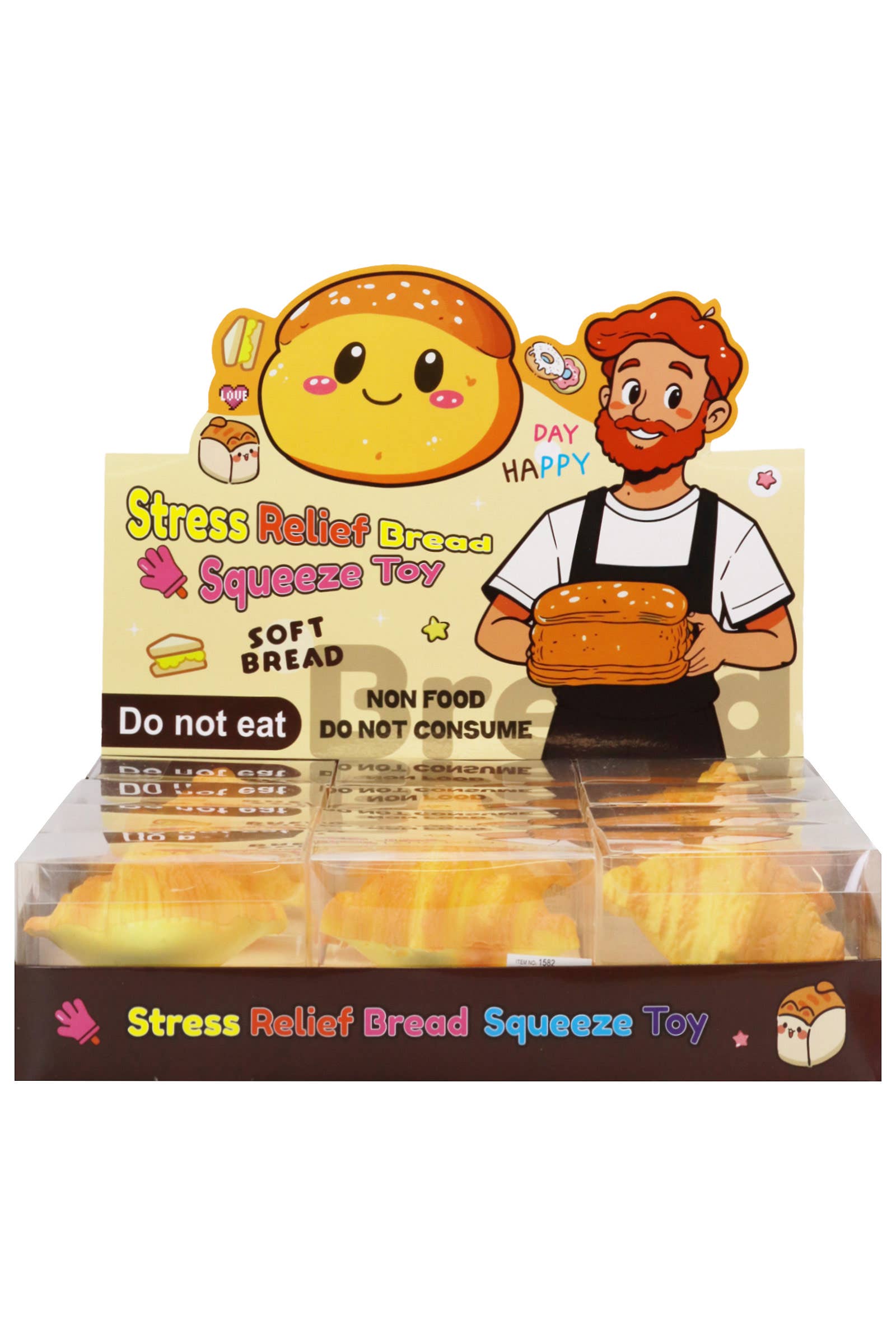 Croissant Pastry Bread Slow Rising Foam Squishy