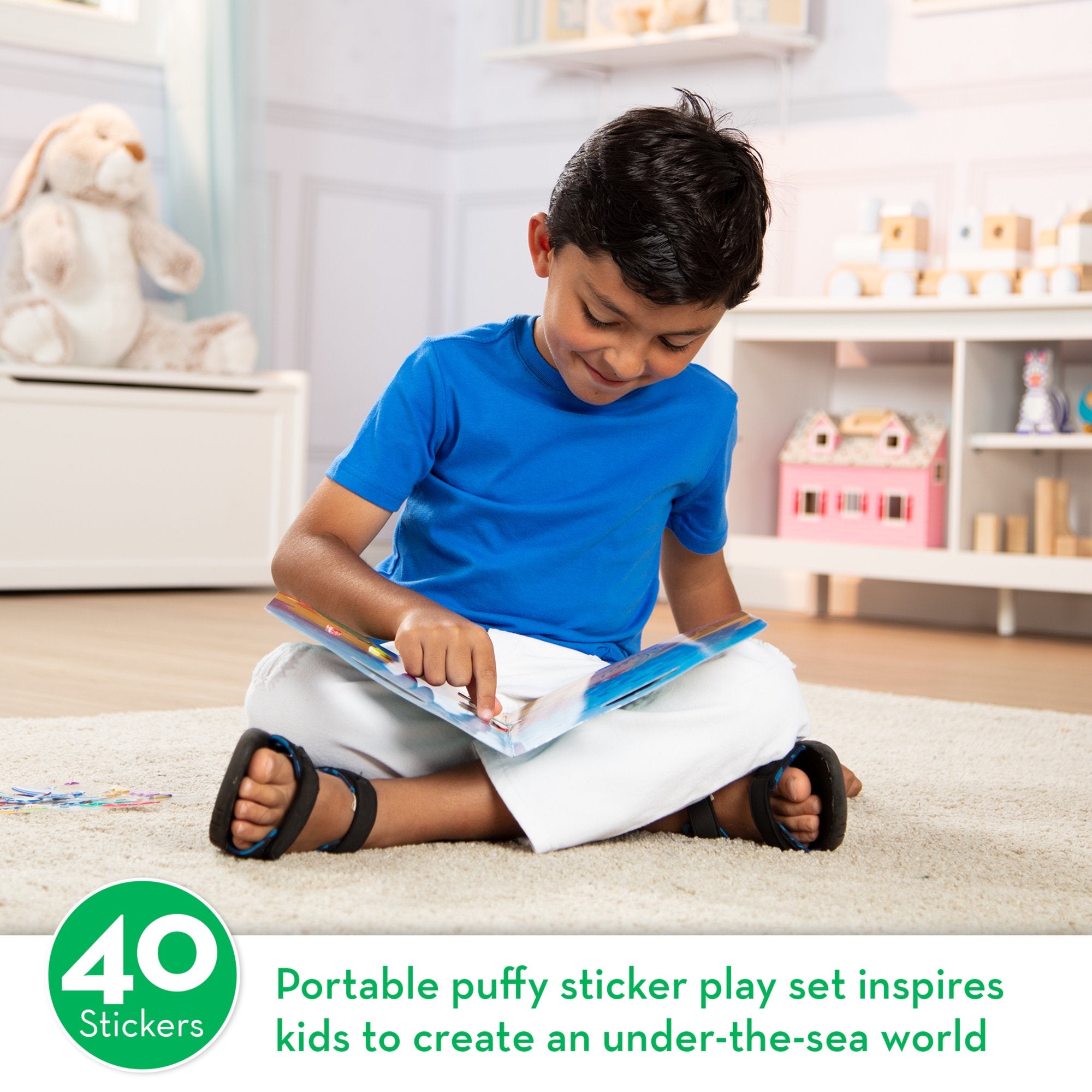 Melissa & Doug Ocean Puffy Sticker Book