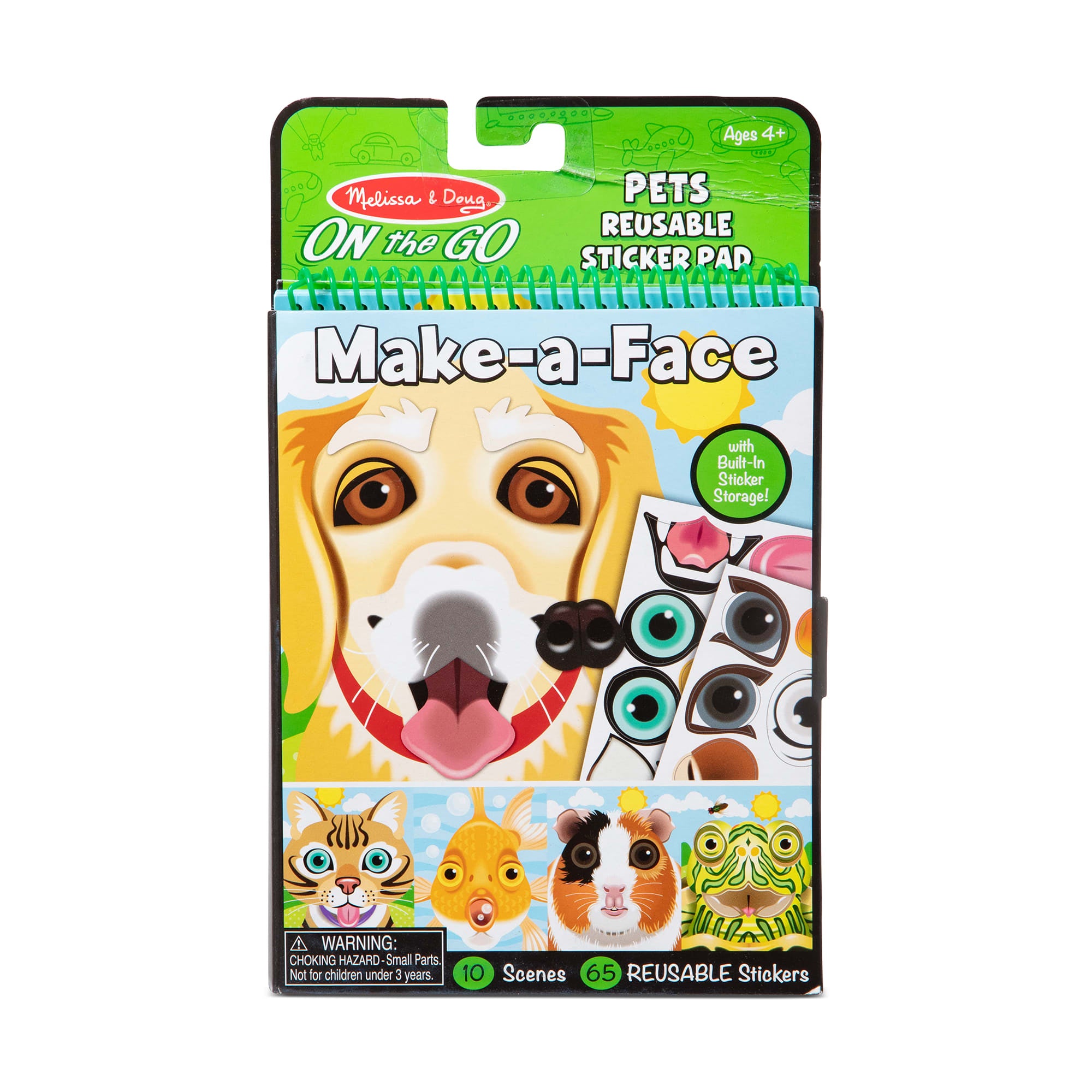 Melissa & Doug Reusable Stickers Pets