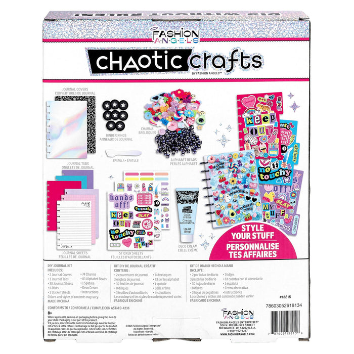 Fashion Angels Chaotic Crafts DIY Journal Set