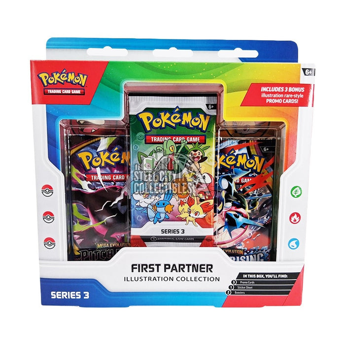 Pokemon Series 3 First Partner Illustration Collection Trading Card Box