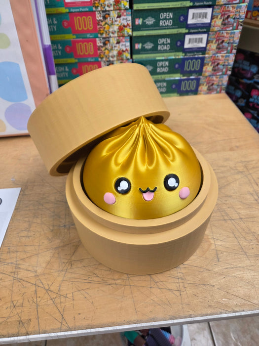 GIANT Gold Fidget Dumpling Clicker