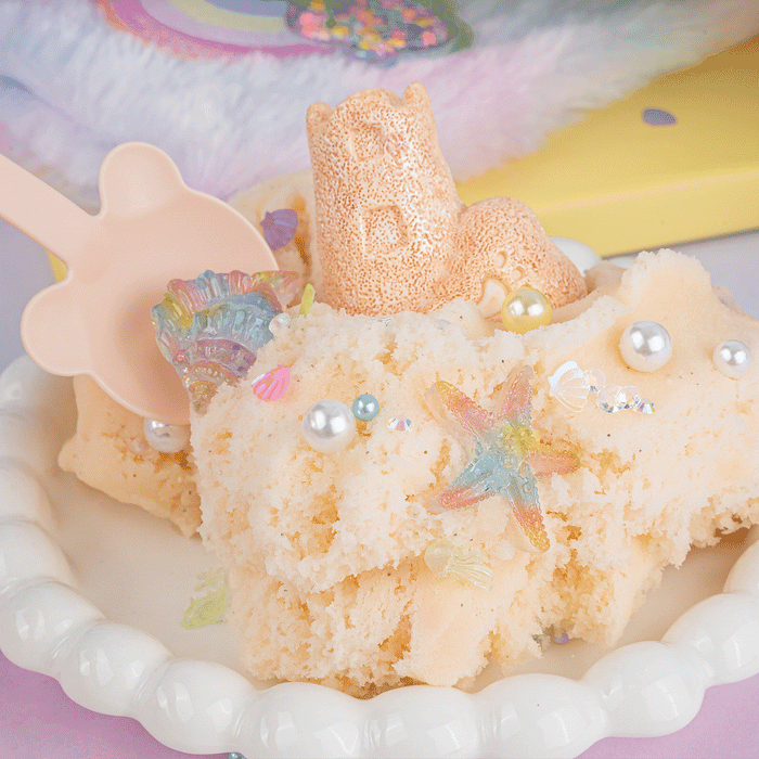 Kawaii Slime Company Sandcastle Cove Signature Dome Slime 10 oz