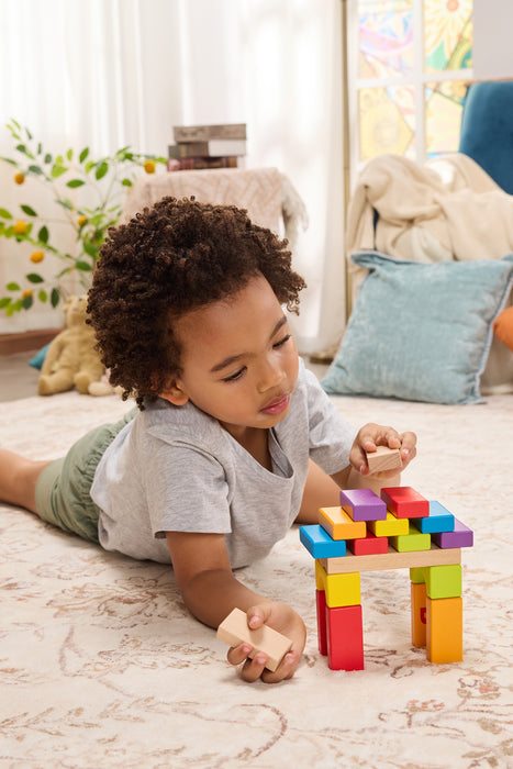 Hape Grow With Me Blocks Building Set 80-Piece