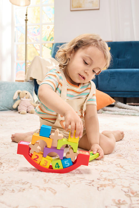 Hape Grow With Me Blocks Building Set 80-Piece