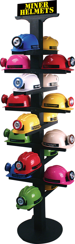 Lighted Miner Helmet