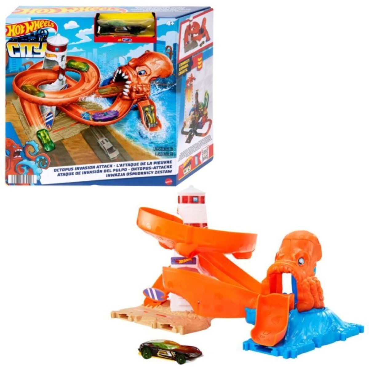 Hot Wheels City Nemesis Playset