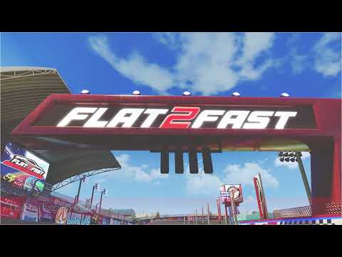 Flat 2 Fast Red Car
