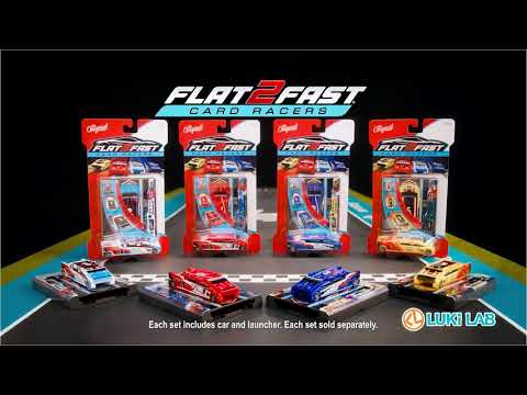 Flat 2 Fast Sky Blue Car