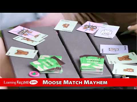 Moose Match Mayhem Card Game