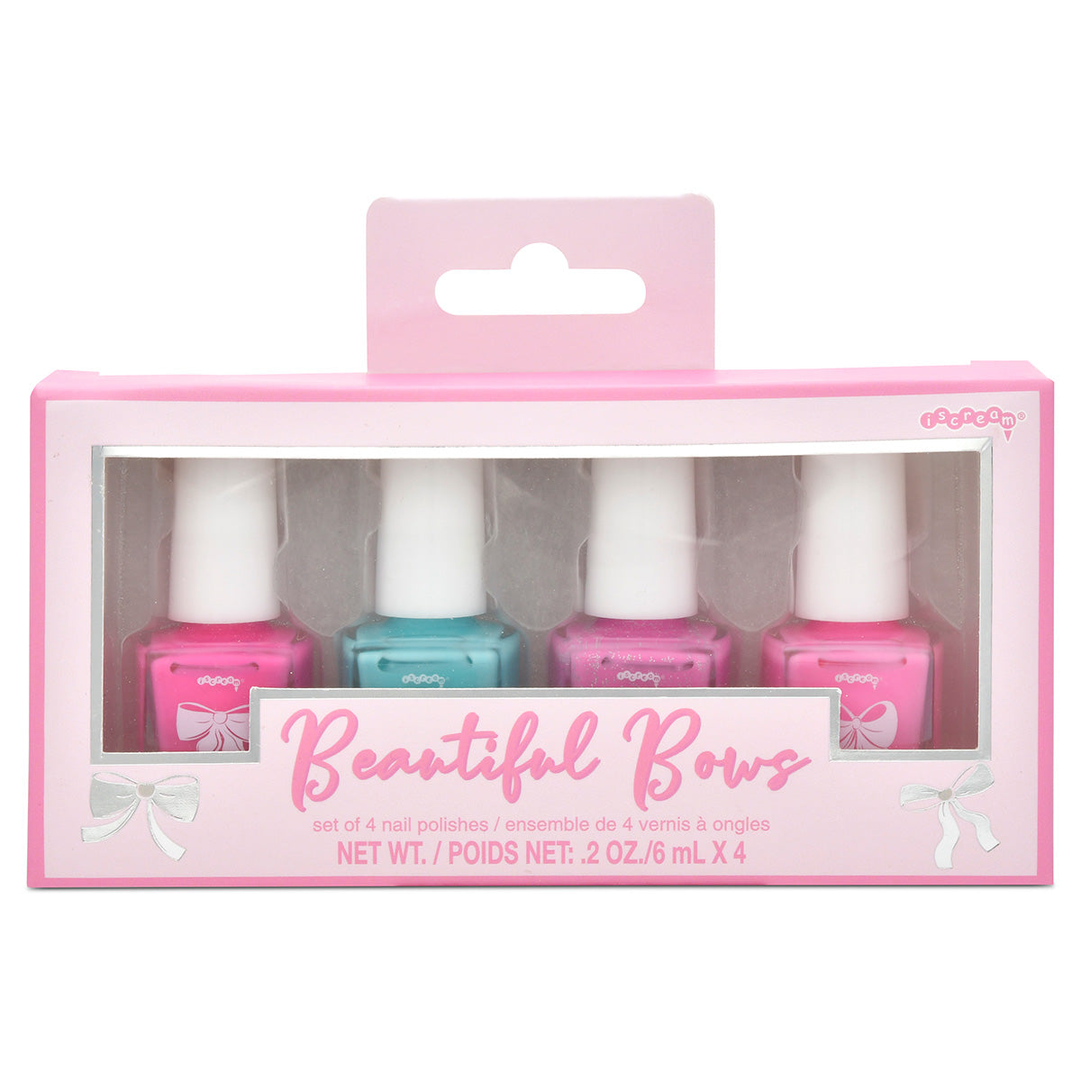 Iscream Kids Beautiful Bows Nail Polish Set