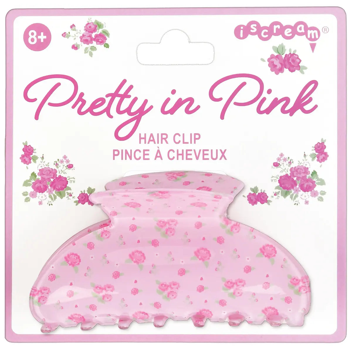 Pretty in Pink Hair Clip