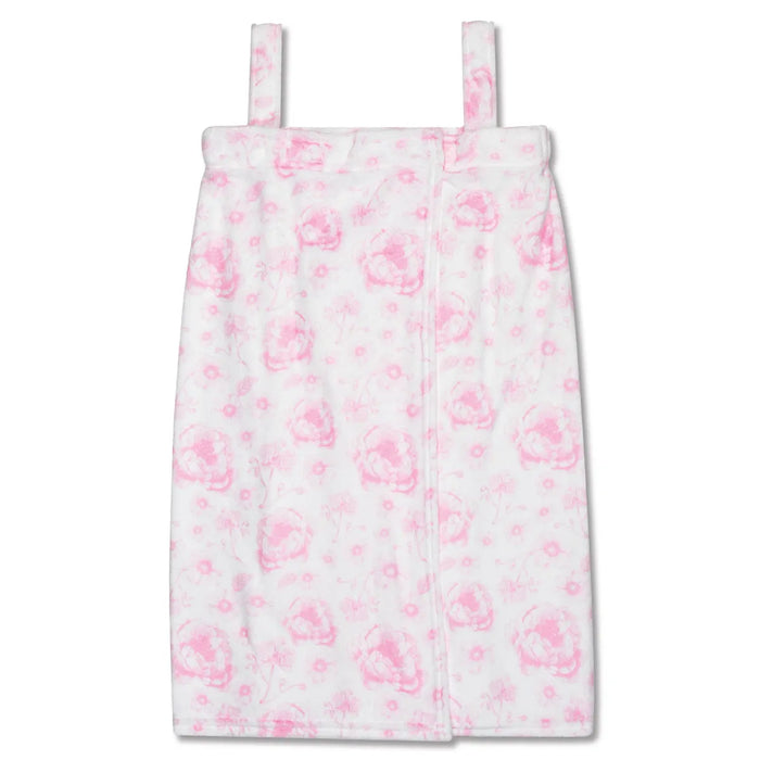 Iscream Kids Pretty Pink Toile Spa Wrap
