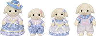 Calico Critters Flora Rabbit Family Doll Set 4-Piece
